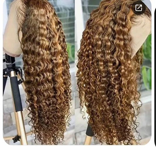 Loose Wave 13x6 Highlight Wig