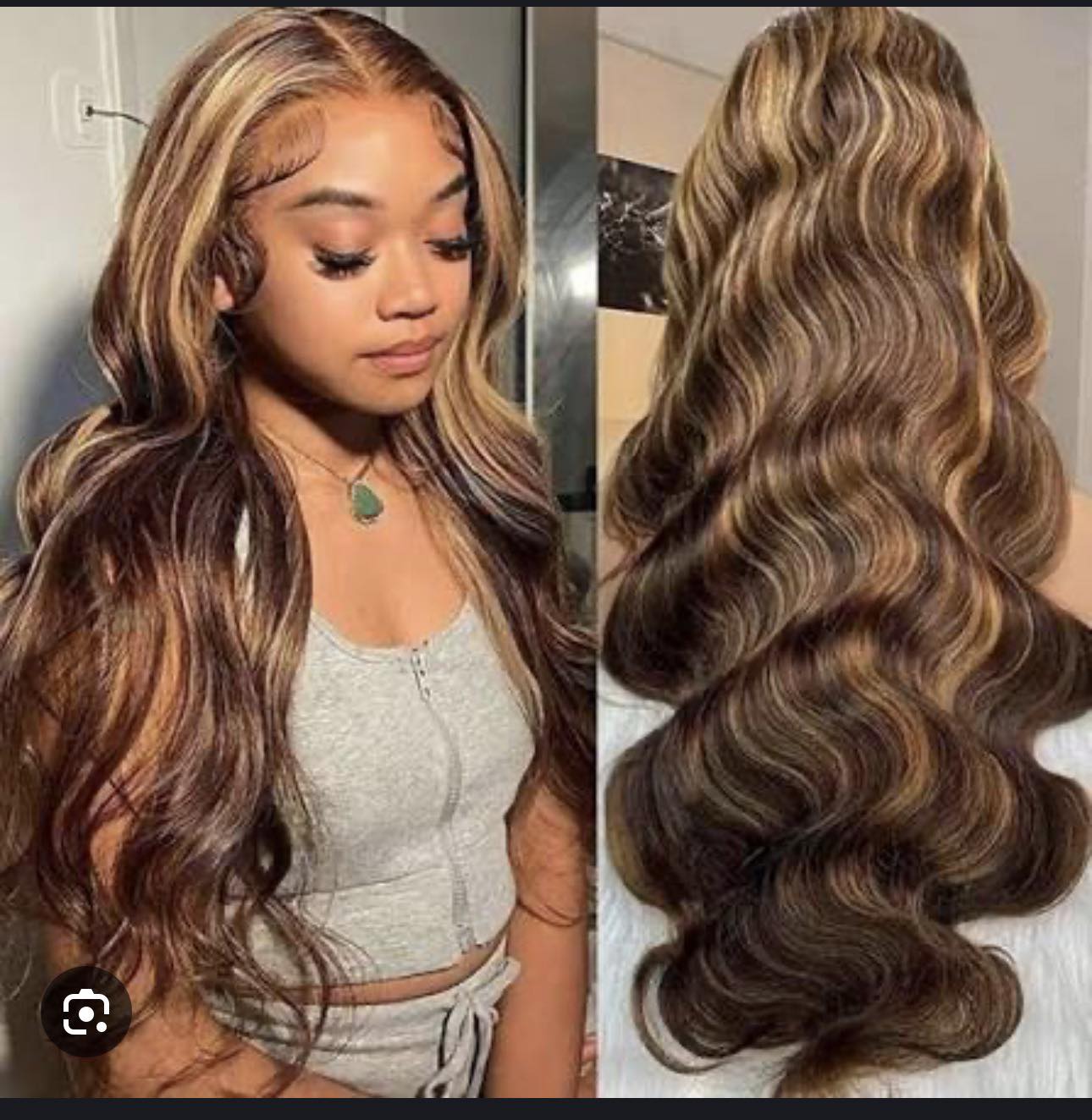 Body Wave 13x6 Highlight Wig