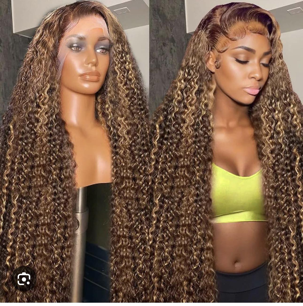 Deep Wave 13x6 Highlight Wig