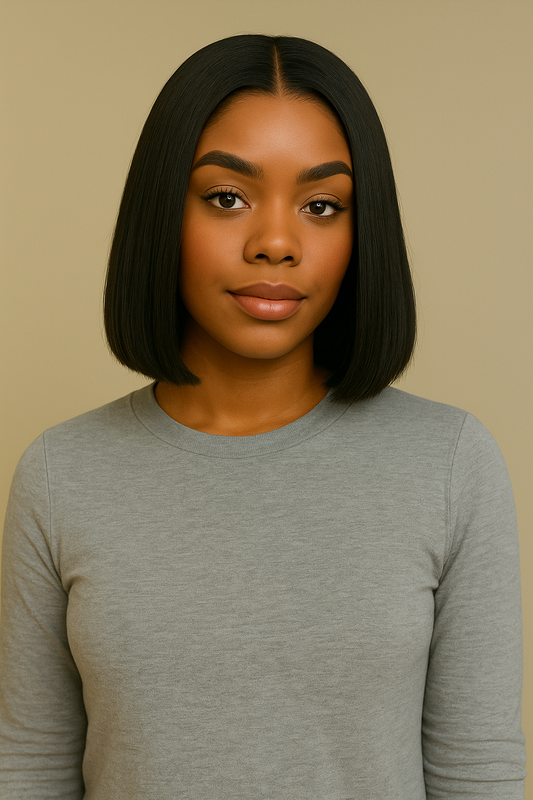 Bob Straight 14" Lace Wig